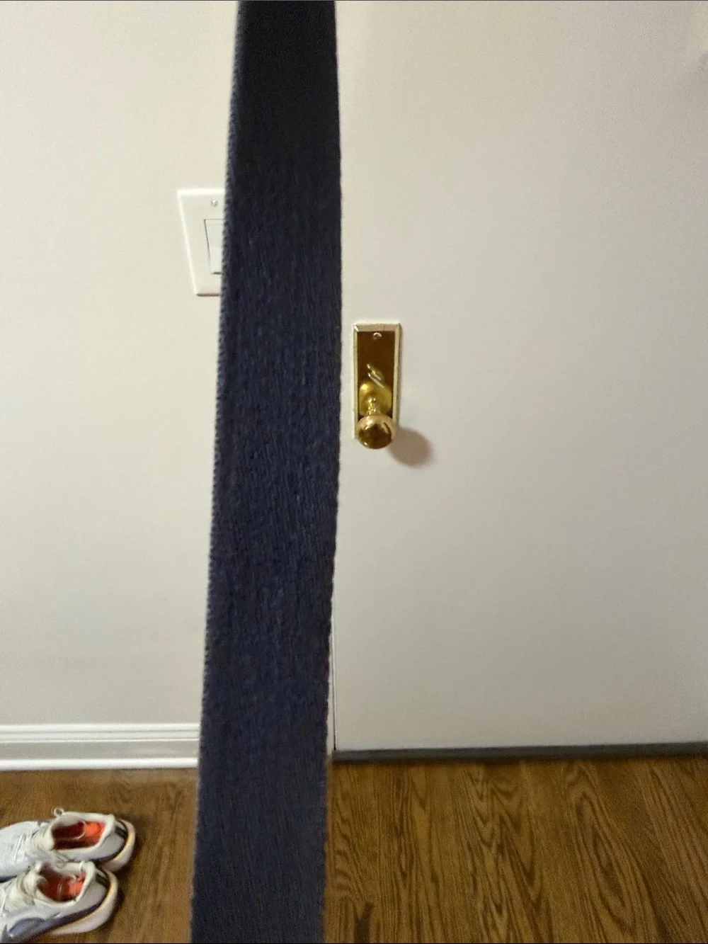 J. Crew D Ring Belt Twill Navy Size Large